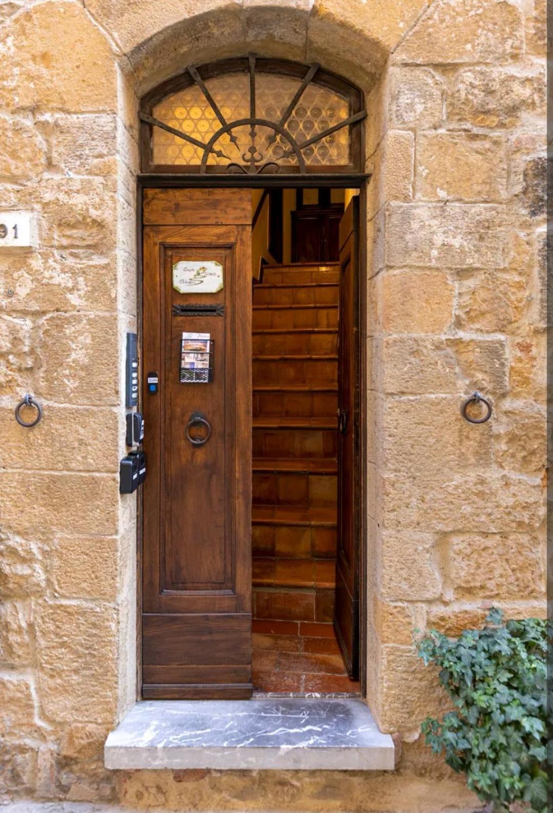 شقة Pienzalettings "Casa Olivieri" المظهر الخارجي الصورة